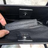 Statement Vegan Leather Handbag - Chic Everyday Appeal | Women's Designer-Inspired Purse #909 - texture close-up (image 9) of designer-inspired handbag