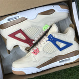 Nike Fashion sneakers in stone beige chunky sole construction front view