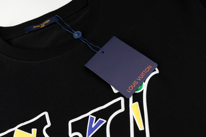 Front view of Louis Vuitton cotton t-shirt with contemporary cut