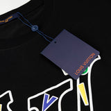 Front view of Louis Vuitton cotton t-shirt with contemporary cut