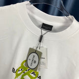 Balenciaga t-shirt close-up — premium authentic designer style