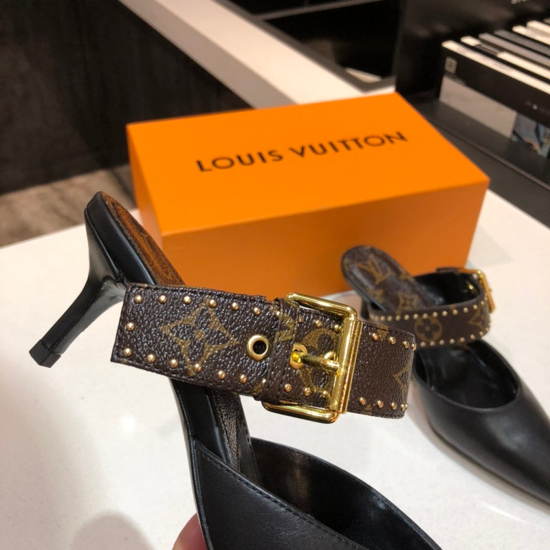 Louis Vuitton Camel Ankle Boots - Detail Shot of Craftsmanship