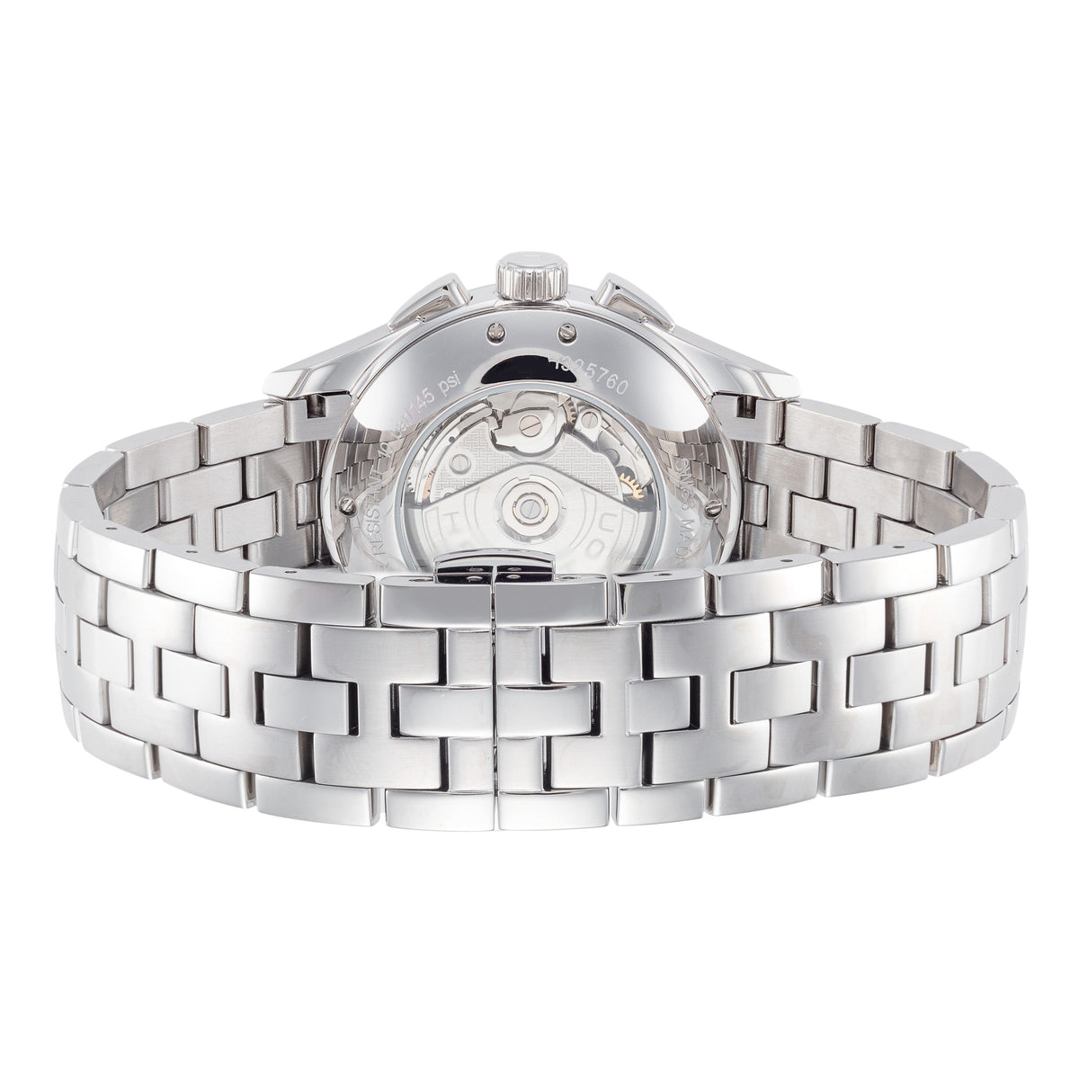 Side view of Hamilton men's watch
