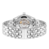 Close-up detail view of Hamilton men's watch