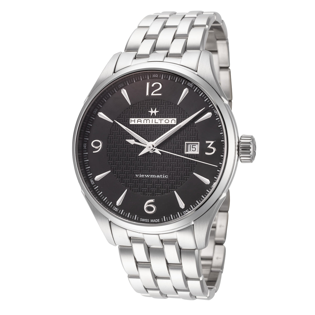 Front view of Hamilton men's watch
