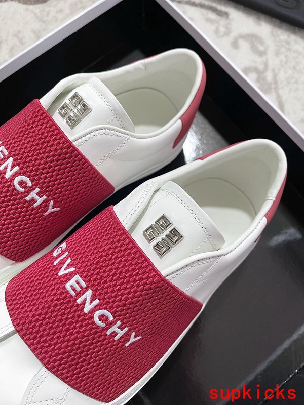 Givenchy Burgundy Pointed-Toe Flats - Lifestyle Styling Shot