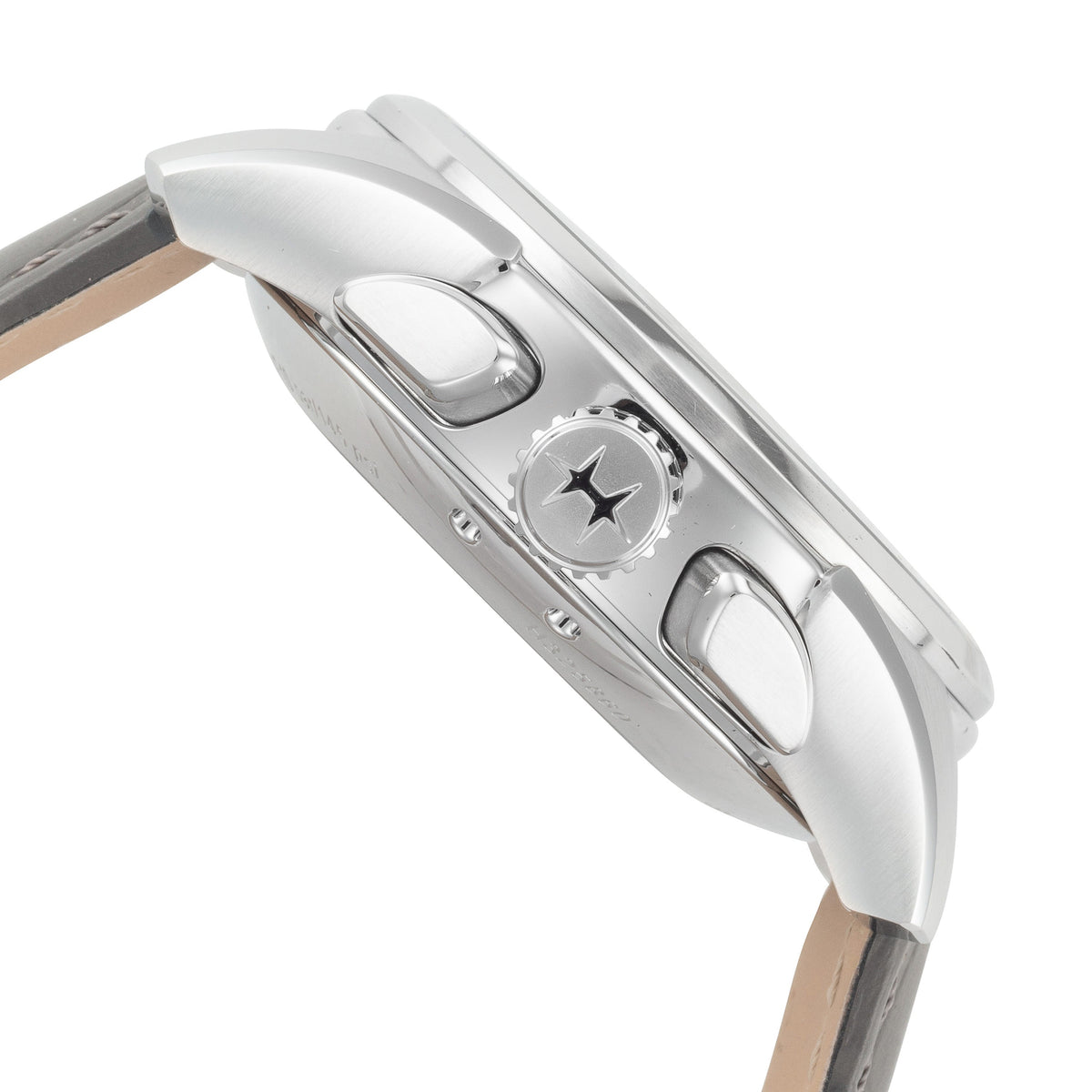 Side view of Hamilton men's watch