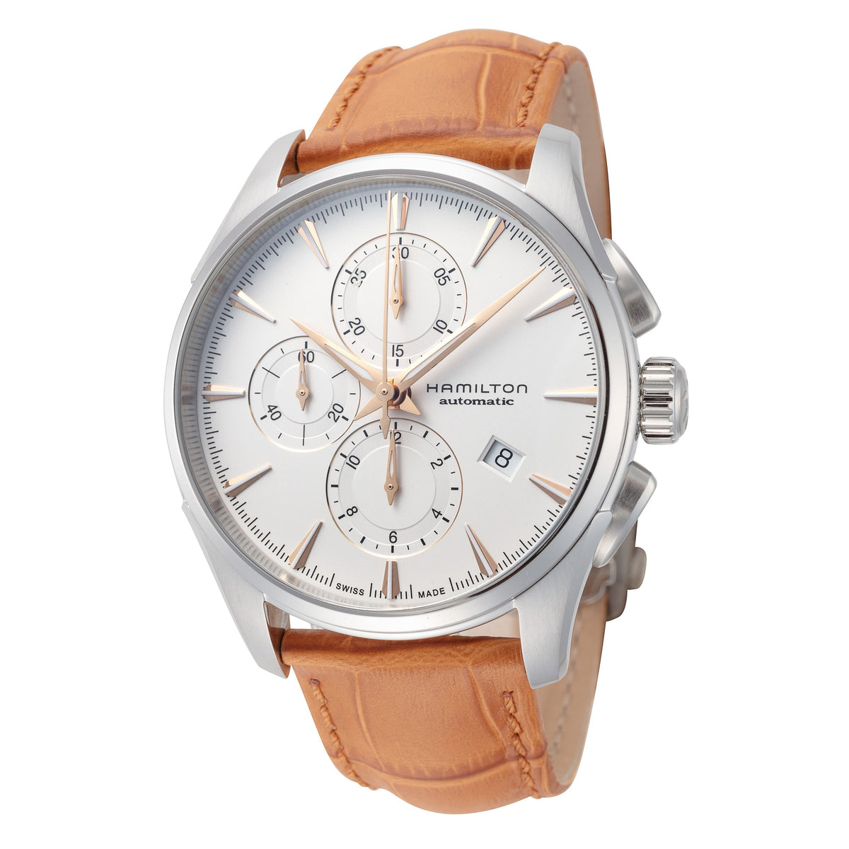 Front view of Hamilton men's watch