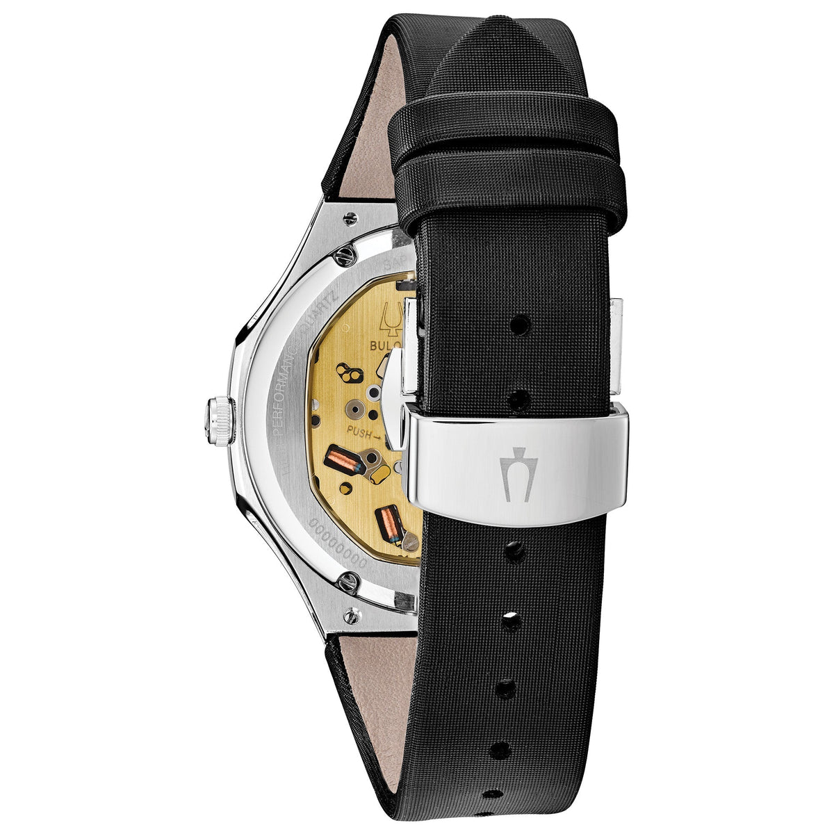 Side view of Bulova women's watch