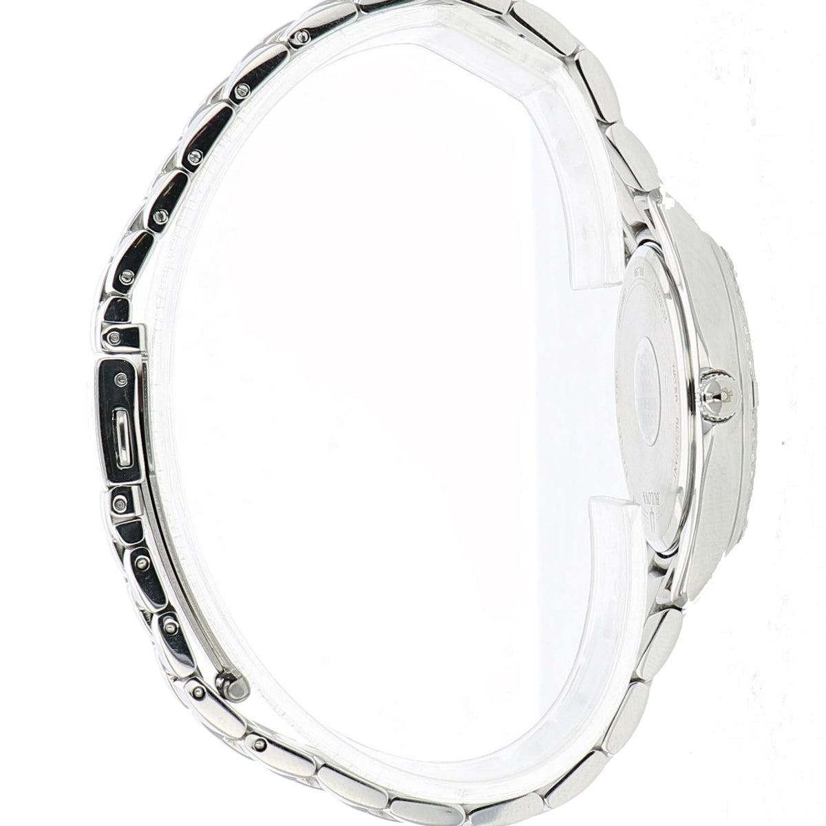 Side view of Bulova women's watch