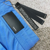 Close-up of Amiri t-shirt craftsmanship
