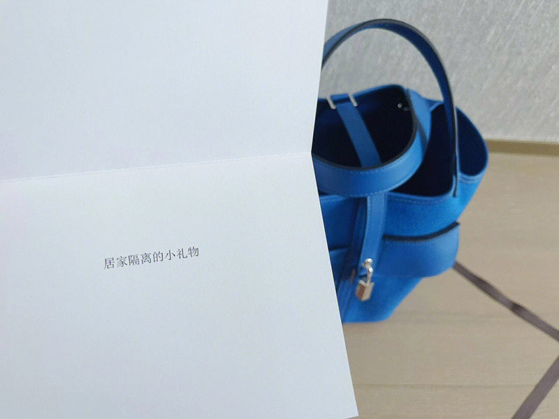 Close-up detail of smart bag design
