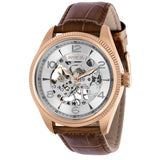 Front view of Invicta men's silver watch