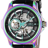 Front view of Invicta men's black watch