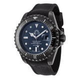 Front view of Solar Aqua Men's men's blue watch