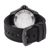 Side view of Solar Aqua Men's men's black watch