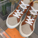 Hermes shoes Style 318 - side profile detail (alternate angle)
