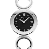 Front view of Ferragamo women's watch