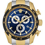 Front view of Versace men's watch