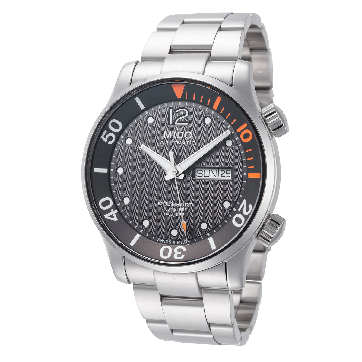 Front view of Mido Men's M0059301106080 men's watch