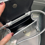 Refined Premium PU Leather Handbag - Versatile Everyday Design | Women's Designer-Inspired Purse #624 - styled full view (image 7) of designer-inspired handbag