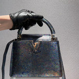  curated top-handle bag styled with outfit 18