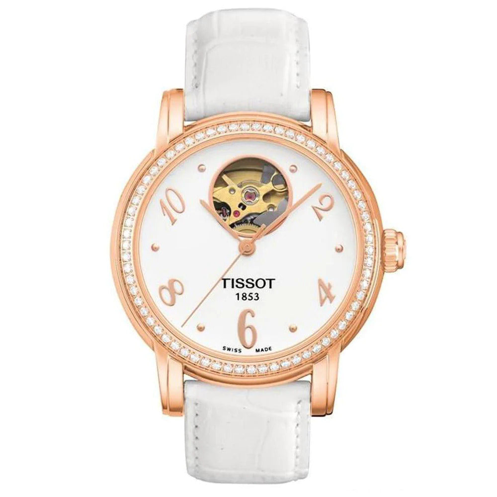 Front view of Tissot women's watch