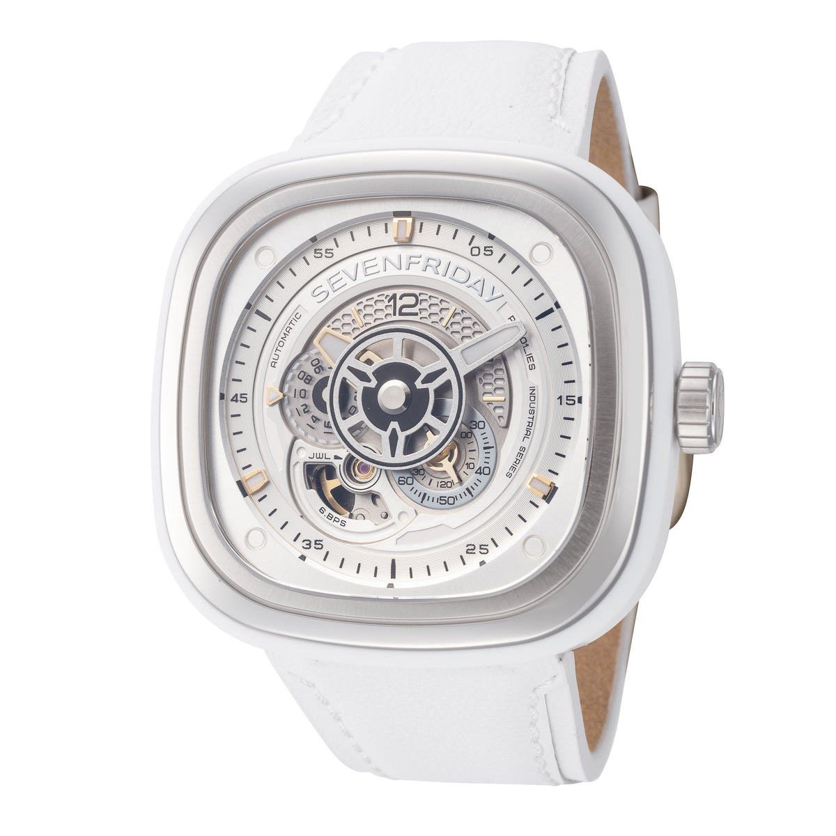 Front view of SevenFriday Men's P1C-01 men's watch