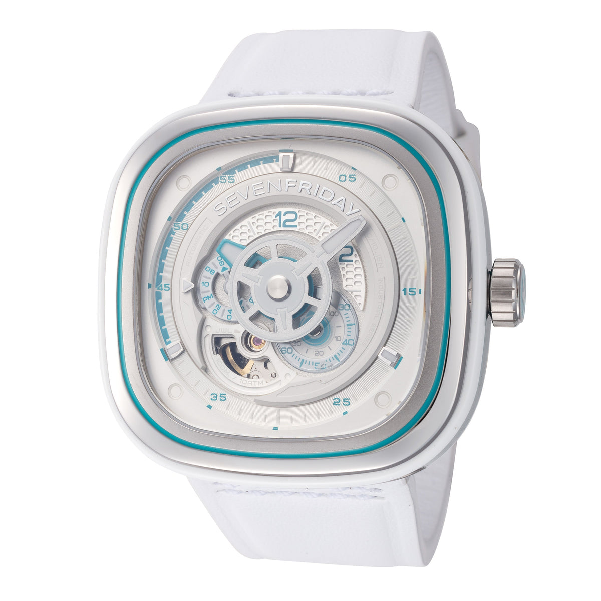Front view of SevenFriday Men's P3C-10 men's watch