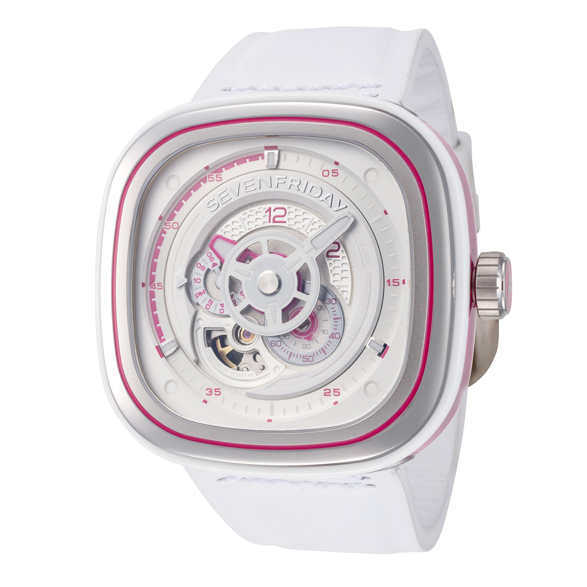 Front view of SevenFriday Men's P3C-12 men's watch