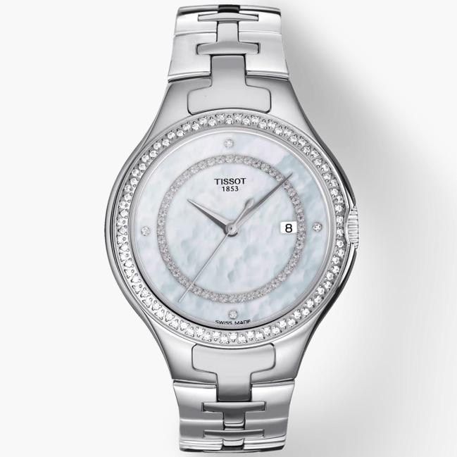 Front view of Tissot women's watch