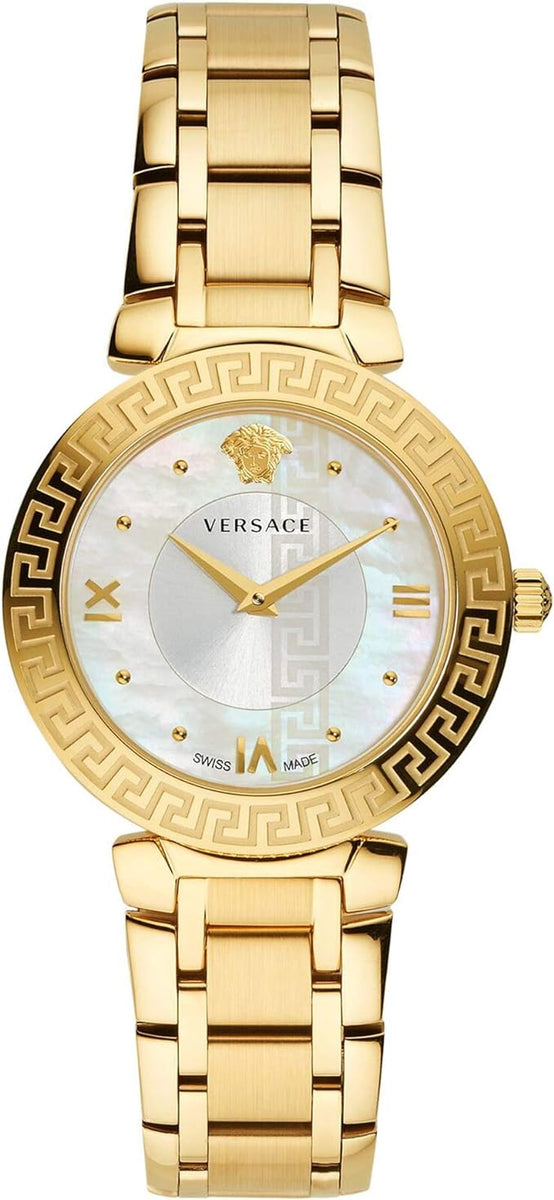 Front view of Versace women's watch