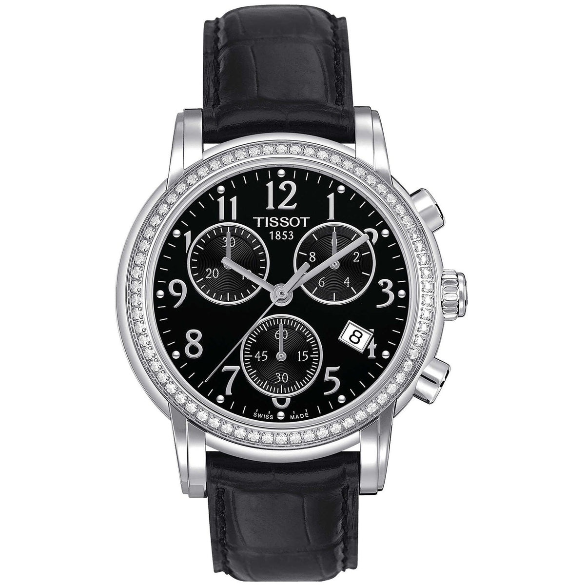Front view of Tissot women's watch