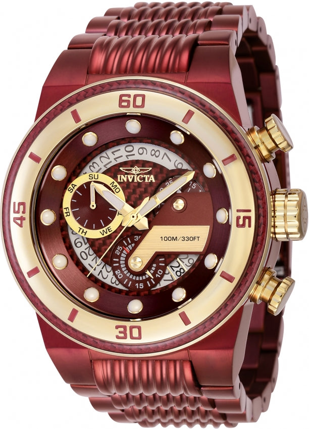 Front view of Invicta men's watch