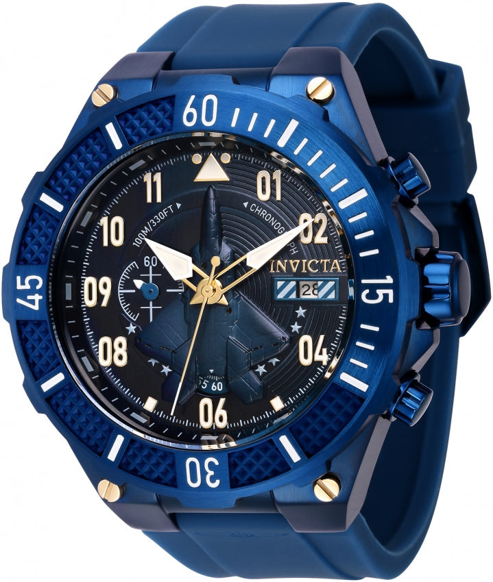 Front view of Invicta men's watch