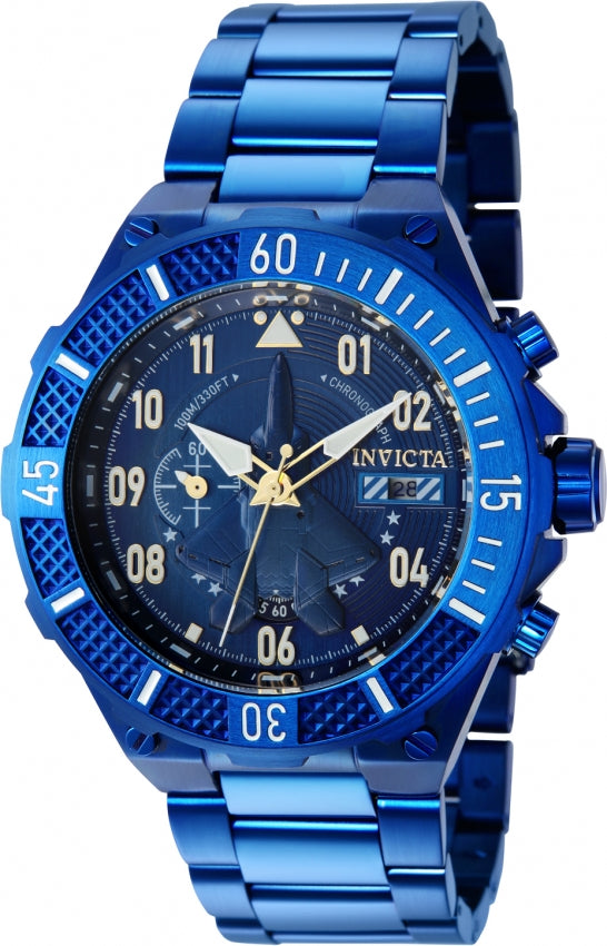 Front view of Invicta men's watch