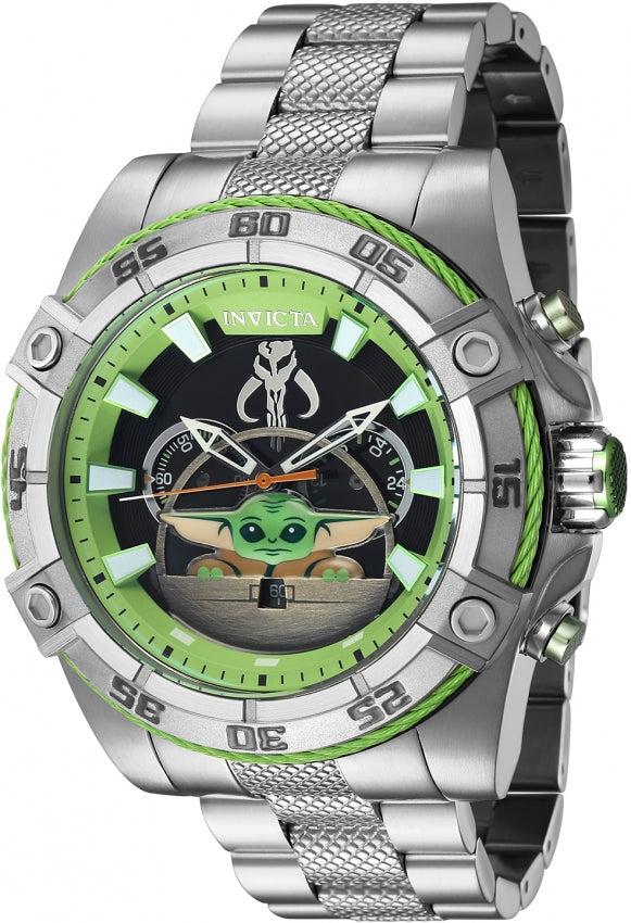 Front view of Invicta men's watch