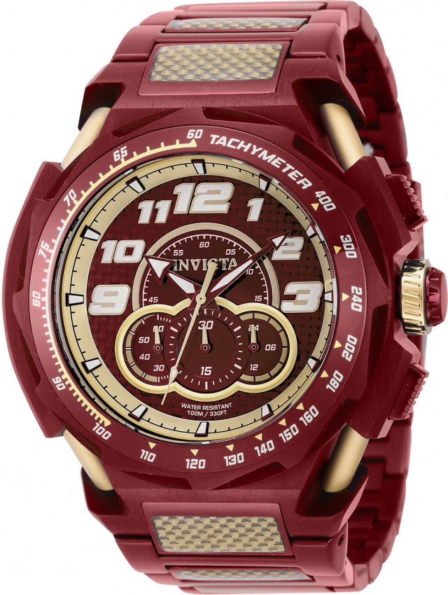 Front view of Invicta men's watch