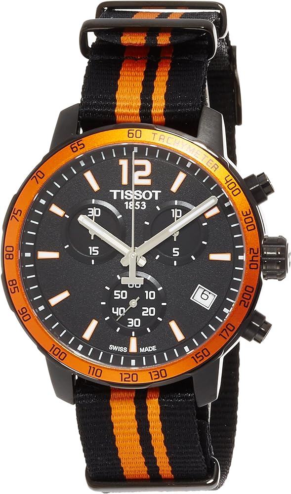 Front view of Tissot men's watch