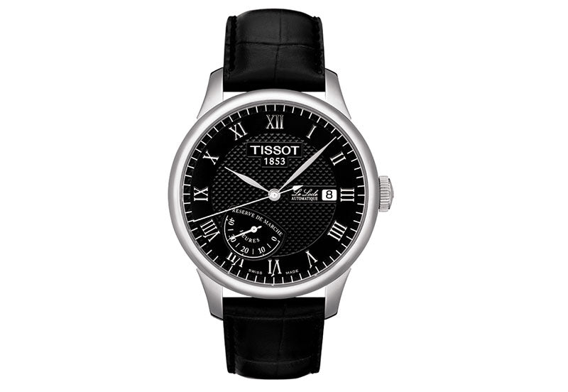 Front view of Tissot men's watch