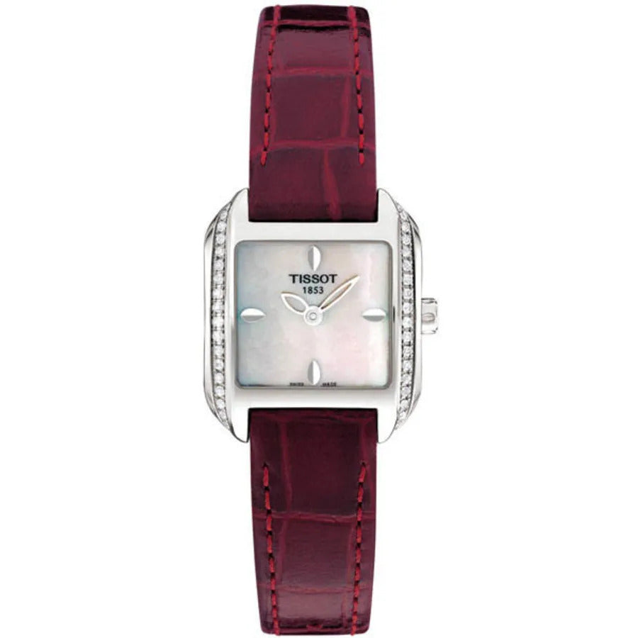 Front view of Tissot women's watch