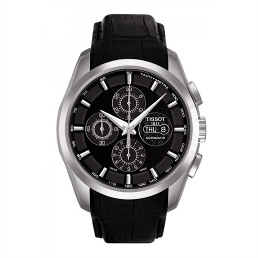 Front view of Tissot men's watch
