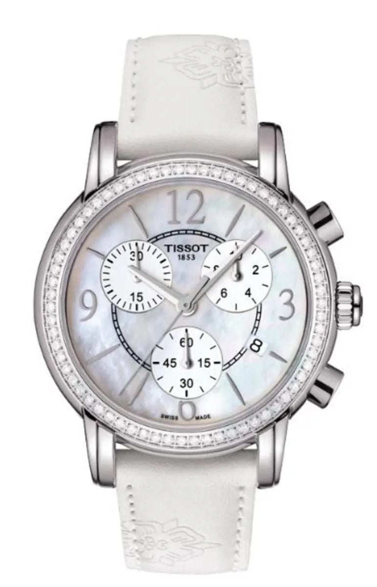 Front view of Tissot women's watch