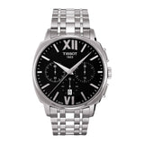 Front view of Tissot men's watch