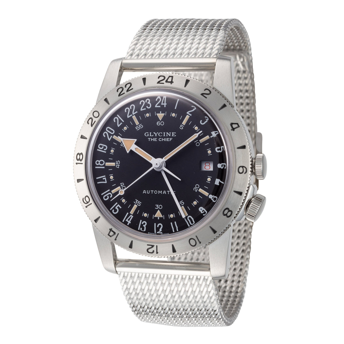 Front view of Glycine Men's GL0464 men's watch
