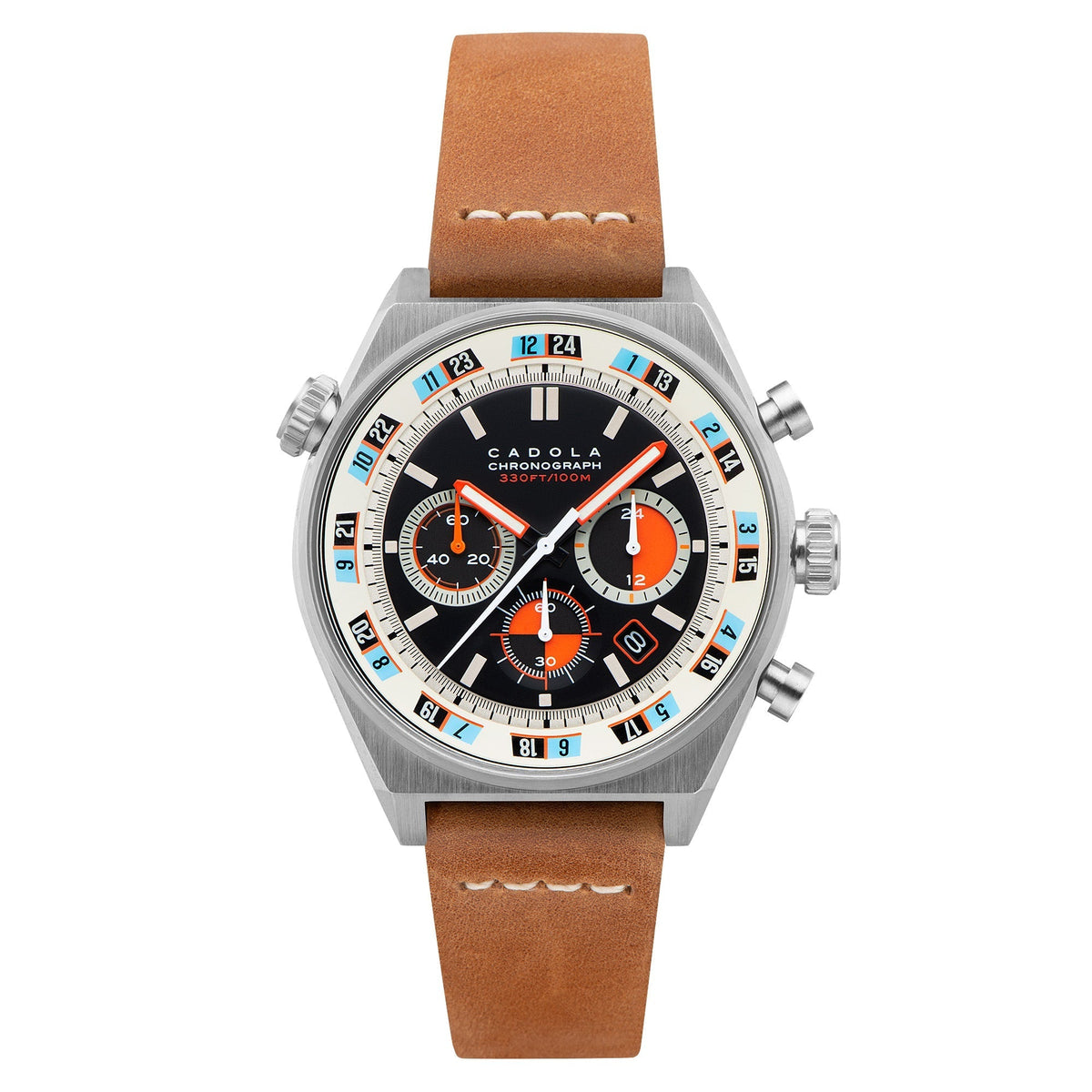Front view of Cadola men's watch