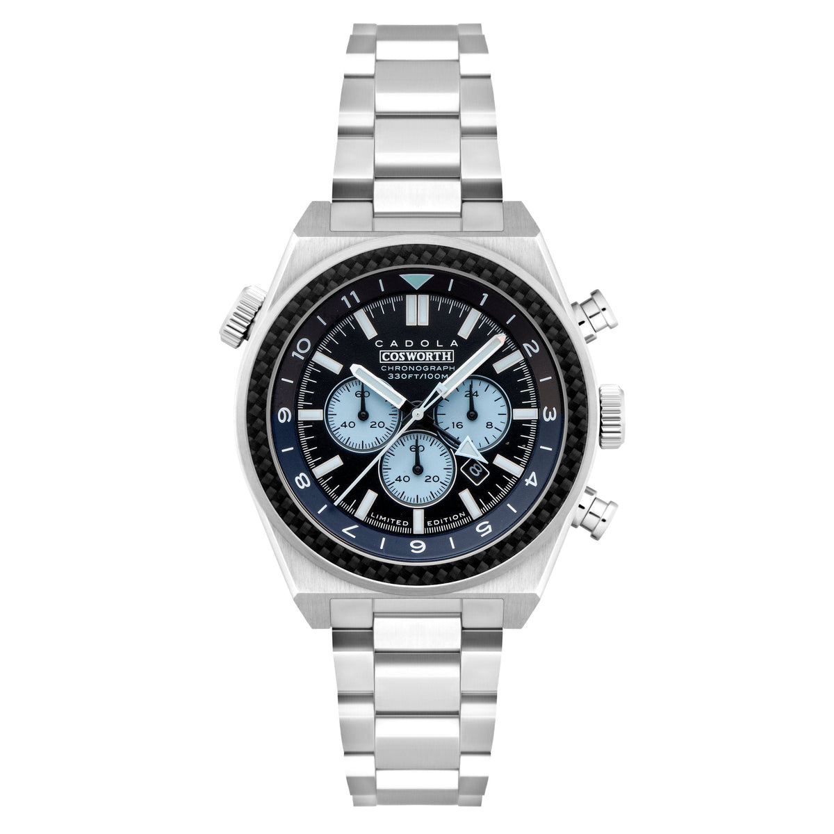 Front view of Cadola men's watch