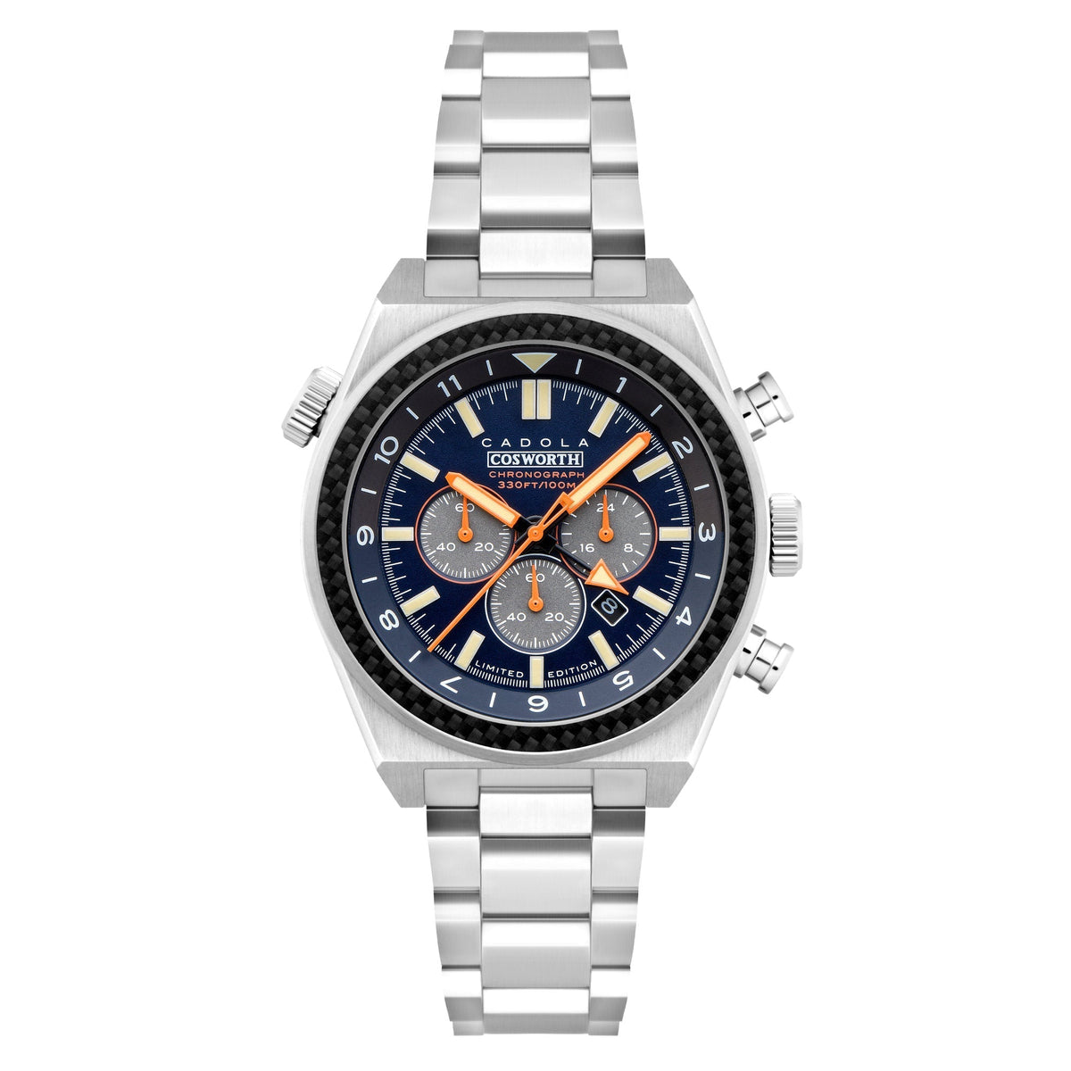 Front view of Cadola men's watch