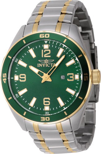 Front view of Invicta men's watch