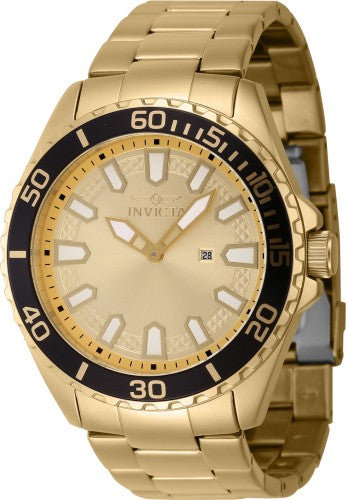 Front view of Invicta men's watch